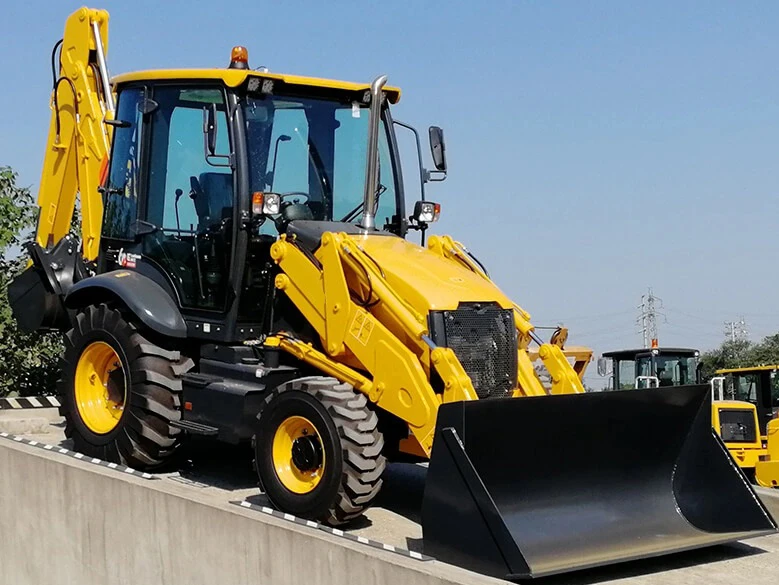 High Quality CLG777A Backhoe Tractor 8 ton 101 HP 75kW Front End Loader with reliable Quality