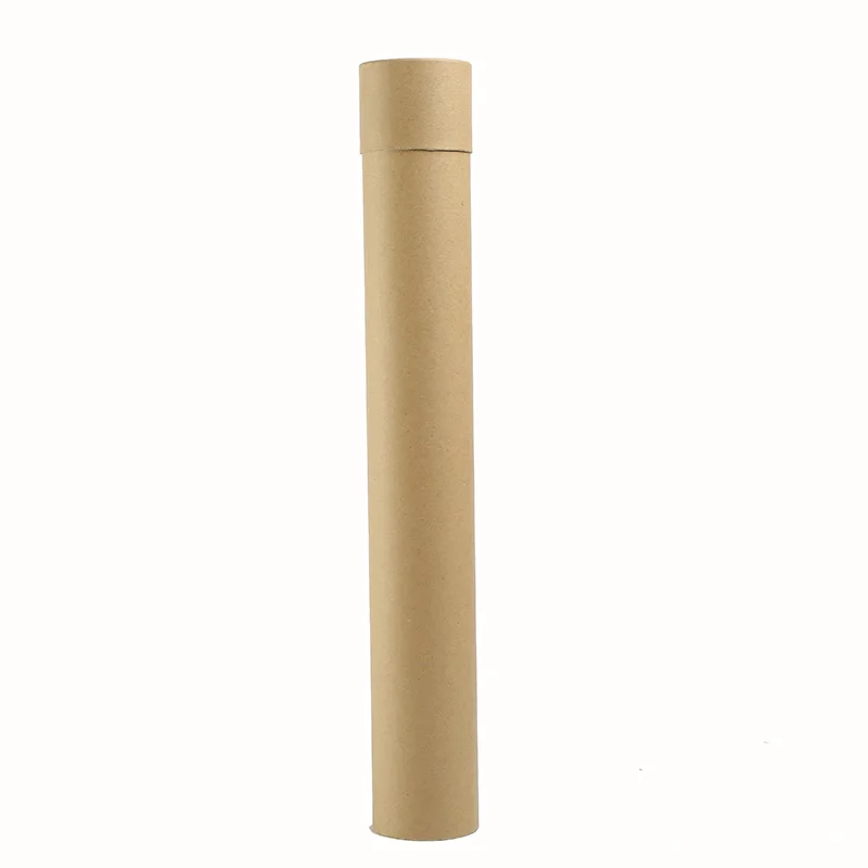 
Custom Printed Creative Round Kraft Paper Tube Packaging For Food 