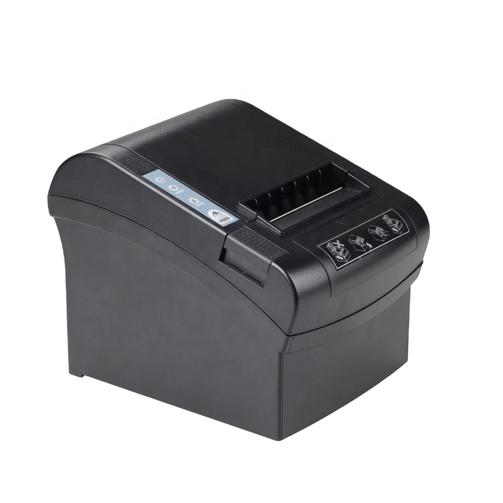 Горячий термопринтер Pos терминал 58 ручной 80 мм Встроенный термопринтер для супермаркета чековый принтер