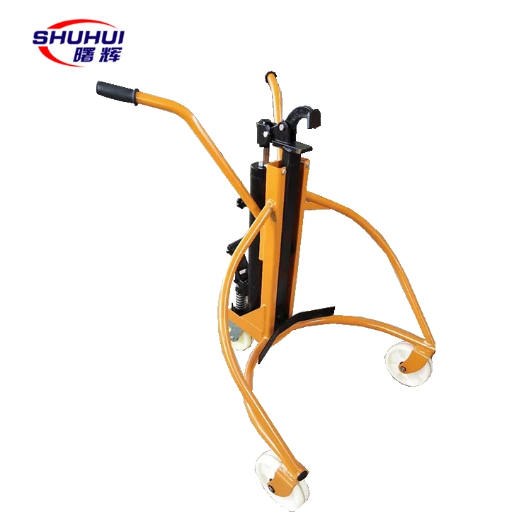 Hot selling Manual Capacity 400kg Mobile Portable Oil Drum Handler Barrel Carrier