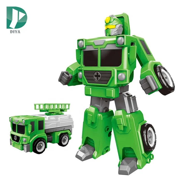 Multifunction transform diy truck assemble toy construction garbage sanitation truck toy
