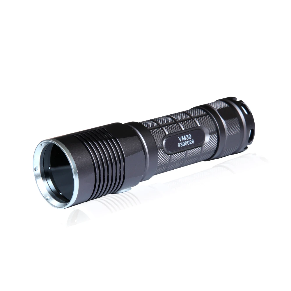 YUSHI Industrial 365nm Ultraviolet Flaw Detection Flashlight VM30 UV Black Lamp NDT for Fluorescent Magnetic Particle Inspection