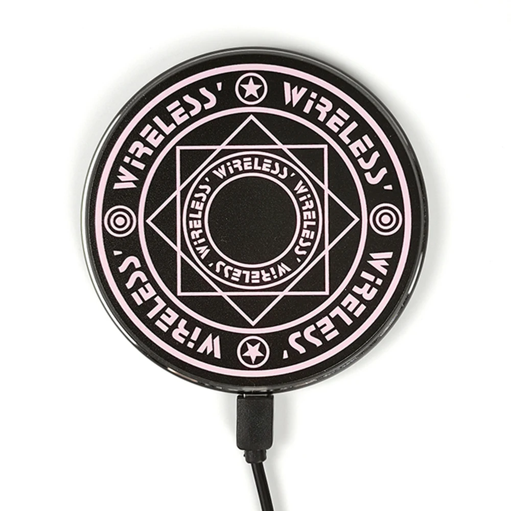 
Universal 10W Wireless Charger Magic Circle for Iphone Samsung Xiaomi Wireless Mobile Phone Charger Fast Usb Pad Charging Dock 