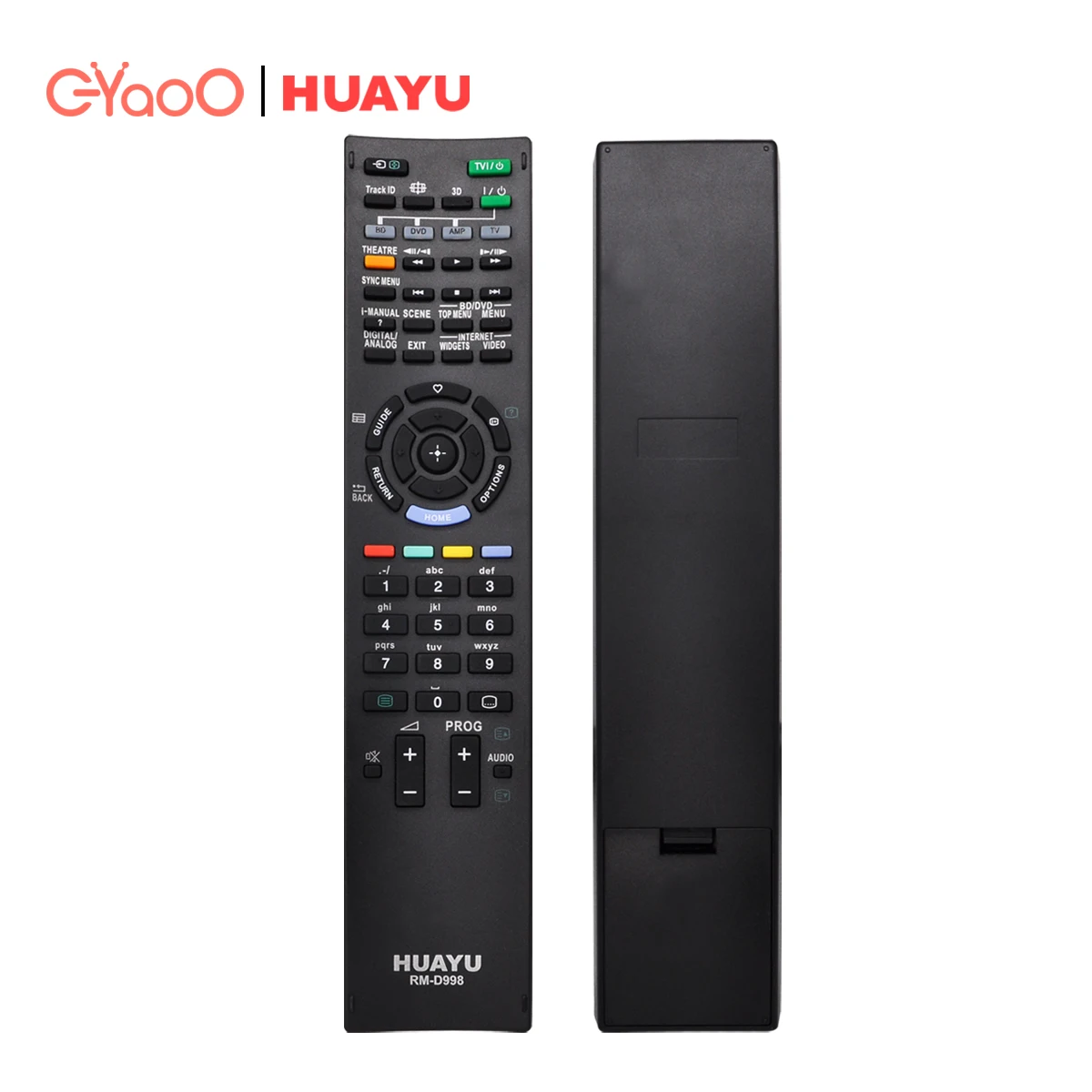 HUAYU RM-D998 RM-GD011 RM-SD006 KDL-46R470A KDL-40R470A KDL-32R420A TV Remote Control For Sony