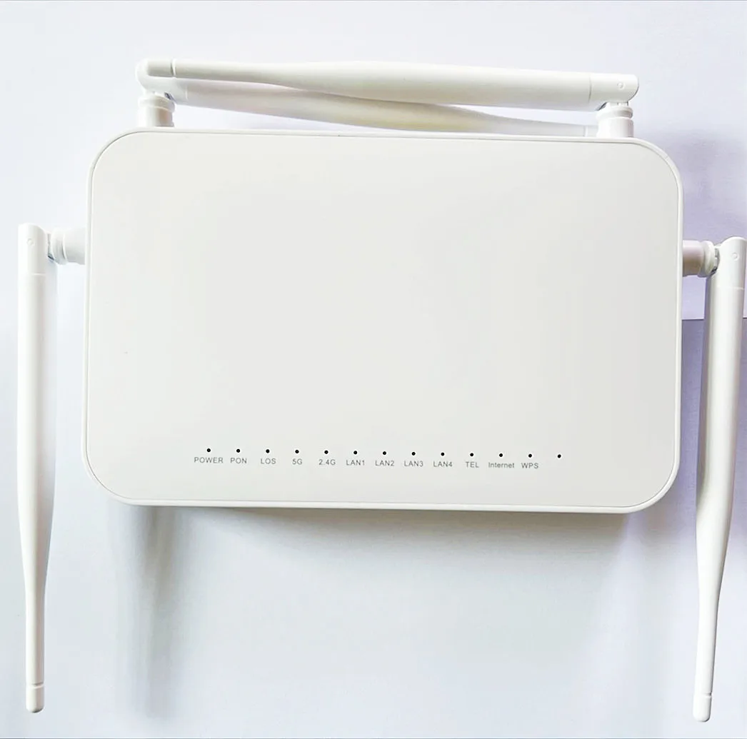 PT939G 100% New FTTH 4GE+WIFI 2.4G&5.8G GPON ONT Dual Band AC ONU XPON GPON ONT with Cheap Price