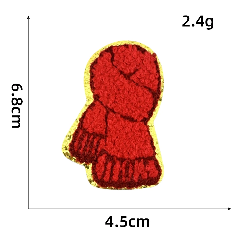 new lovely music theme iron on embroidery chenille guitar bag scarf disco decoration patches