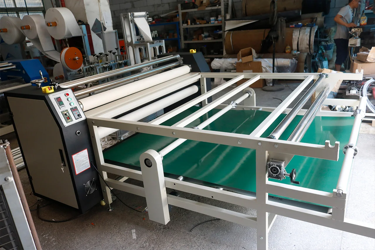 Roller Heat Transfer Machine Sportswear Textile Oil Based Sublimation Roll Heat Press Machine