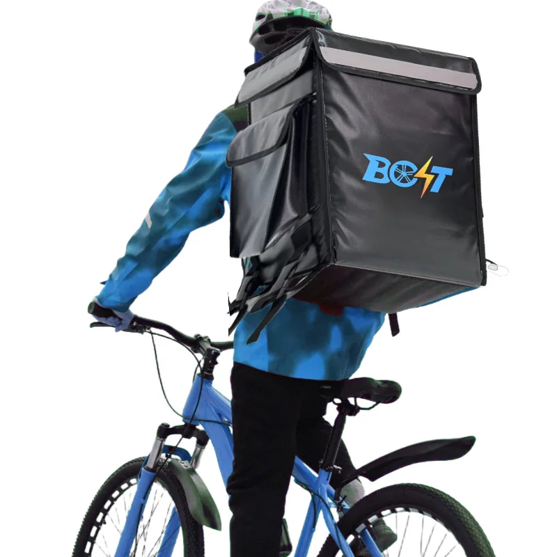 Custom hot food insulated Delivery carry Bag