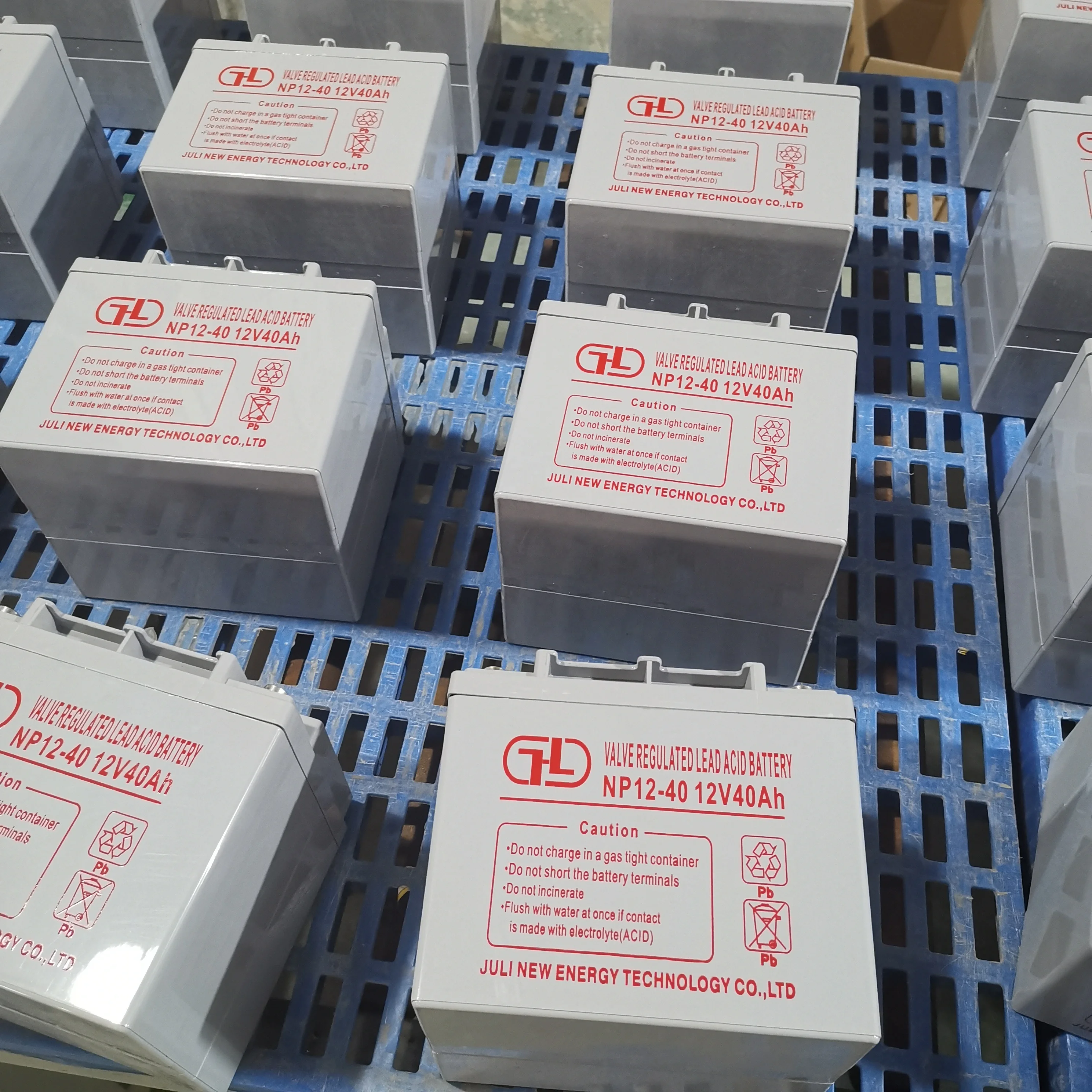 Maintenance-free lead-acid battery  UPS uses uninterruptible power supply 12V40ah Solar storage battery