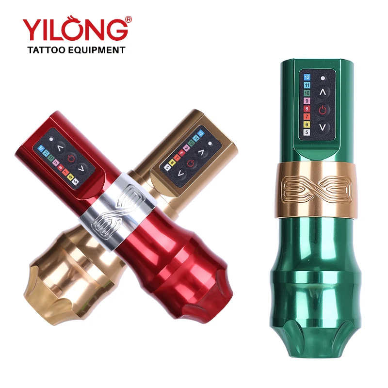 OEM приемлемая профессиональная мощная ручка для татуировки Беспроводная вращающаяся