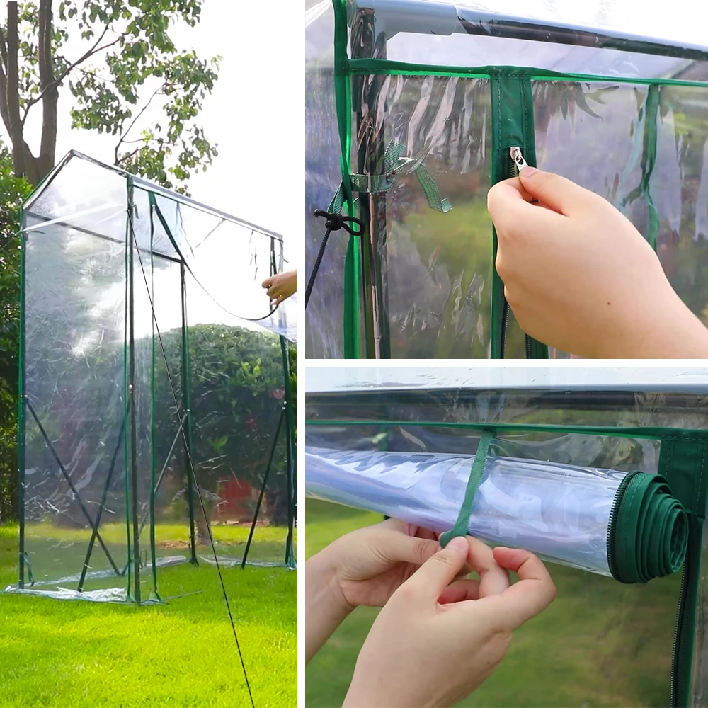  Пластиковые садовые зимние теплицы Mini Growhouse для помещений и