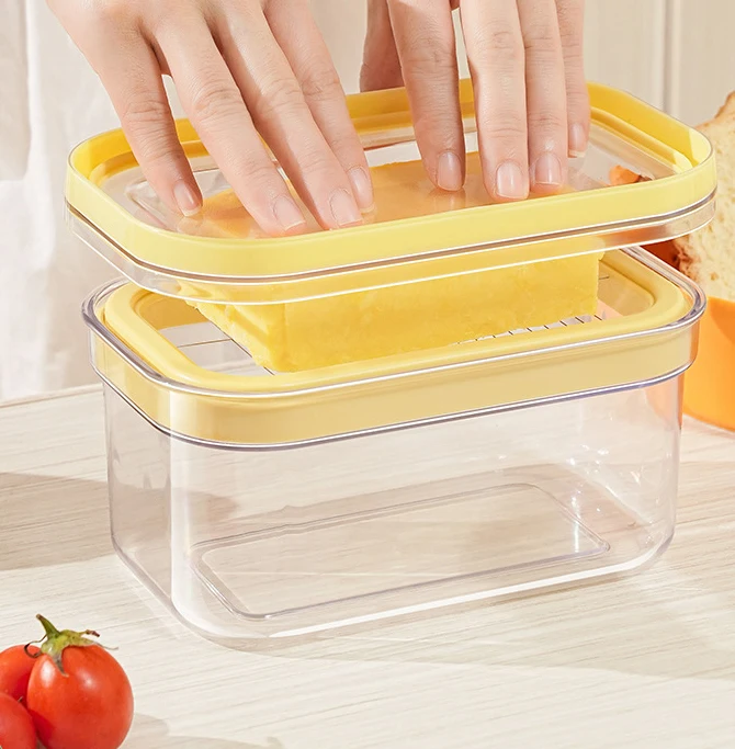 CUSTOM Cheese body butter packaging Box household products easy use butter cutter box