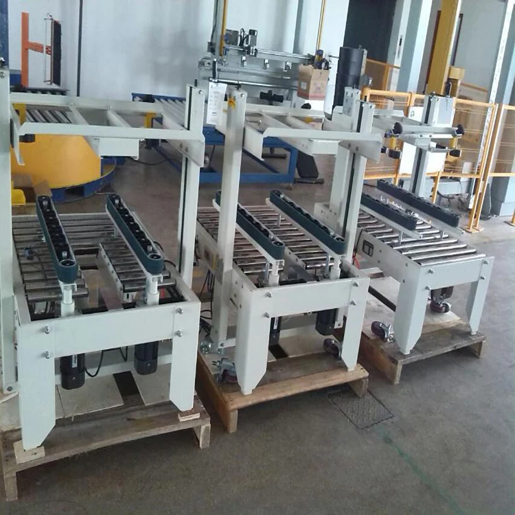 Fully automatic carton sealer capable of automatically identifying carton size sealing machine