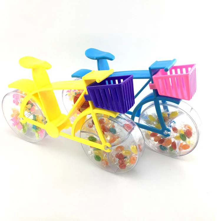 Yummeet china sweet plastic bike shaped candy toys  kids