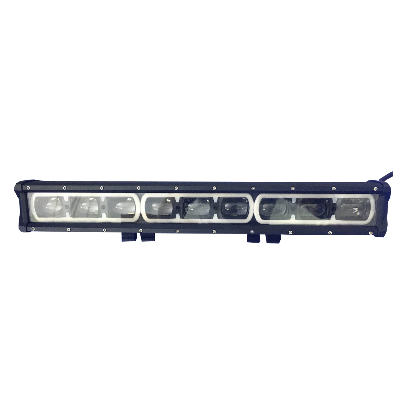 Newway Driving Beam Gradual Change App Control DRL Strobe 135W 21inch 6D RGB LED Light Bar  for Offroad ATV UTV Truck Jeep 4x4