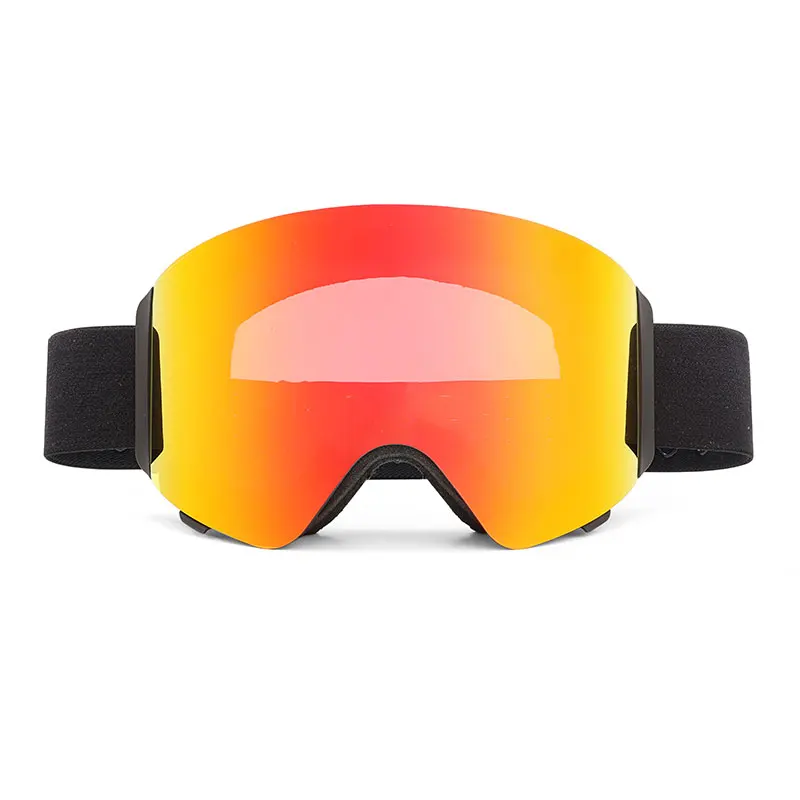 Ski googles Customized Anti-Fog Magnetic Winter Sports Skiing Glasses Navy Blue Snowboard Goggles for Cycling