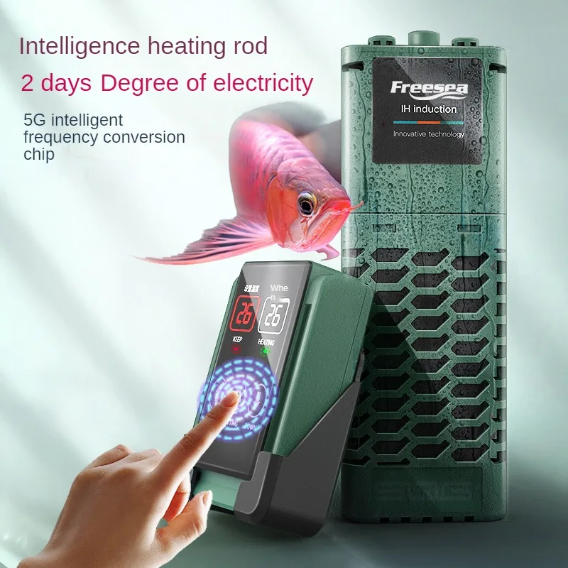 Freesea 500W Power off without water secure Variable frequency heating Energy Saving PTC Adjustable Aquarium Heater