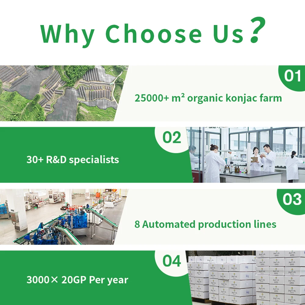 Healthy Low-Calorie Low-Carb Plant-Based Wholesale Konjac Instant Rice In Bulk