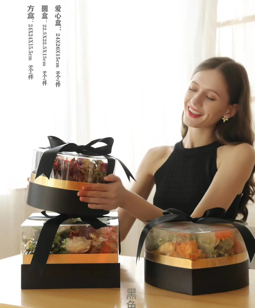 Wholesale Custom Good Price Flower Wed Candy Box