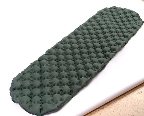 Self-Inflating Sleeping Camping Light Weight TPU Nylon  Air Pad With Pillow For Outdoor Hammcok Tent Mat