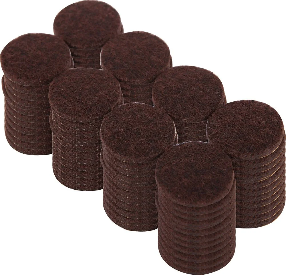 Self adhesive antiskid floor protectors felt pad felt furniture pads wool felting pad