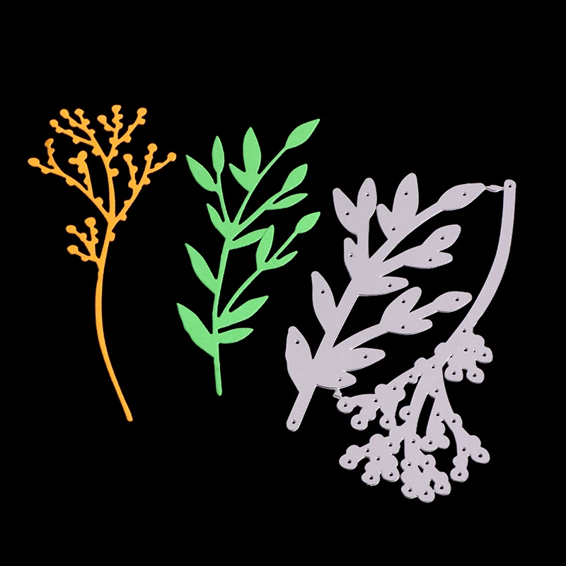 AAGU Ready to Ship Leaf Metal Cutting Dies Scrapbooking Album Decoration Card Making Paper Punch Die Cutting