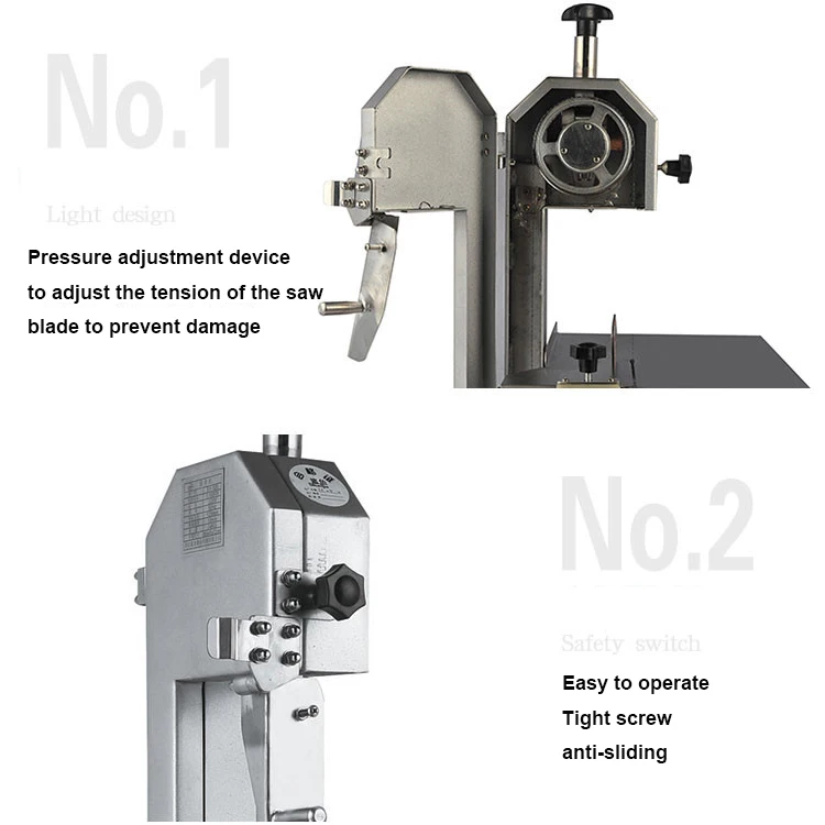 Профессиональная машина для резки мяса, костная пила с завода