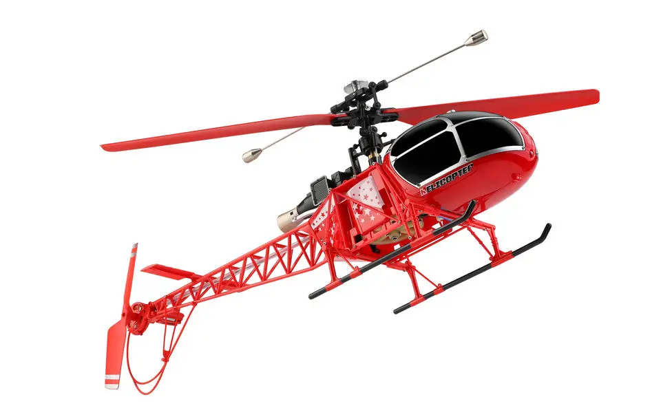 2023 NEW RC Helicopter with Four Channel Dragonfly Model Aircraft Set High Rama Remote Control