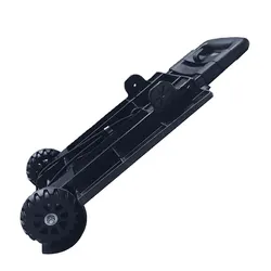 Multifunction Lightweight Portable Foldable Aluminium Alloy Luggage Trolley Cart Mini With 2 Wheels folding shopping trolley