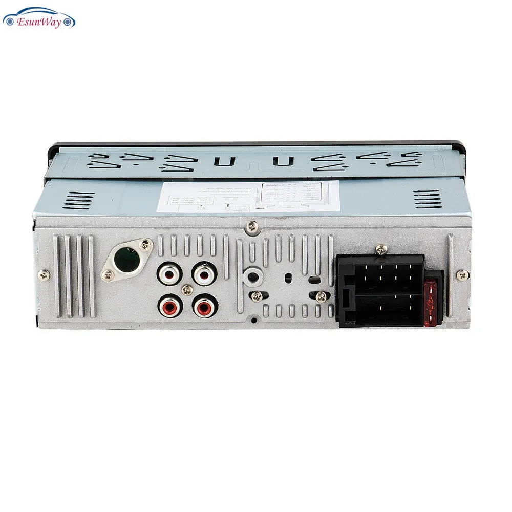 
12V Radio Auto Car Radio 1DIN Stereo Audio MP3 Player FM Radio Receiver Support Aux Input SD USB MMC Removeable frame 