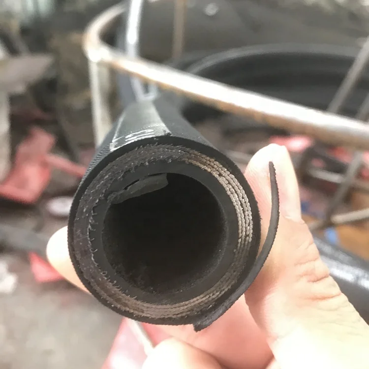 Factory Direct Sale Customized Flexible High Pressure Hydraulic Hose Oil/fuel Hoses Resistant Hydraulic Rubber Hose