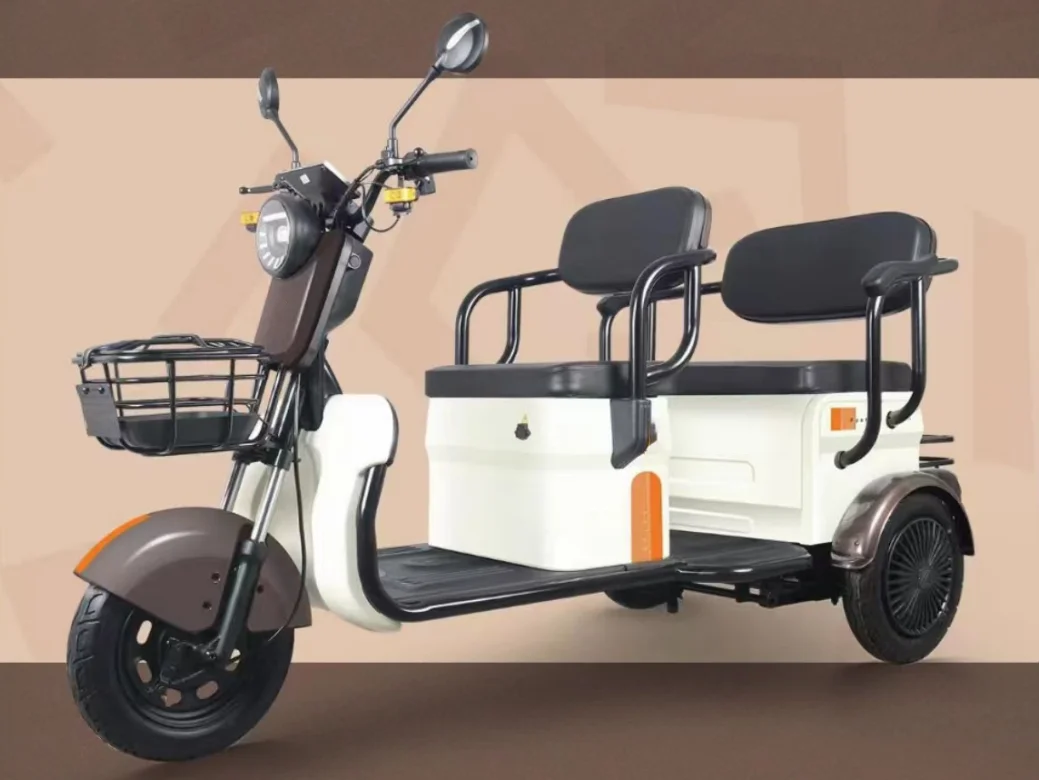 2024 cargo bike electric 3 wheel with fat tire 1400W 60V20Ah Lead-acid battery eec/coc electric motorcycle