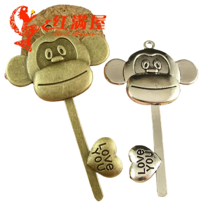 geqiao A4044 22.4G Monkey sweater Chain Pendant Cartoon Necklace Wholesale key Hang