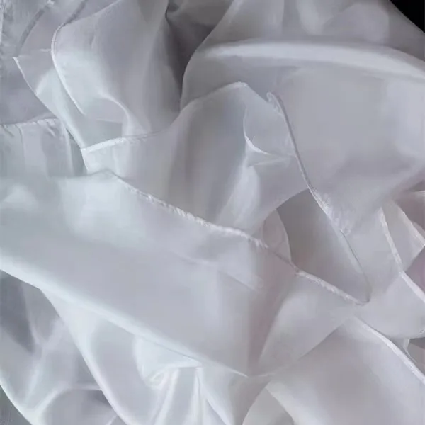 pongee5, 6mm fabric for scarf natural white  silk scarf paj 5,6 scarf for DIY hand painting