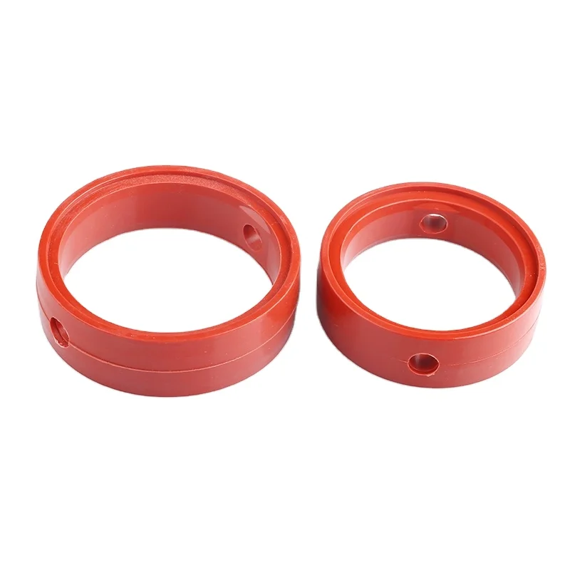 KQ maker food grade red round rubber silicone seal EPDM butterfly valve gasket