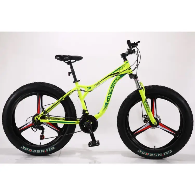26 inch fat tire e-bike e fat bike with Steel frame Snow bike beach e bike Fat Tire Bicycle