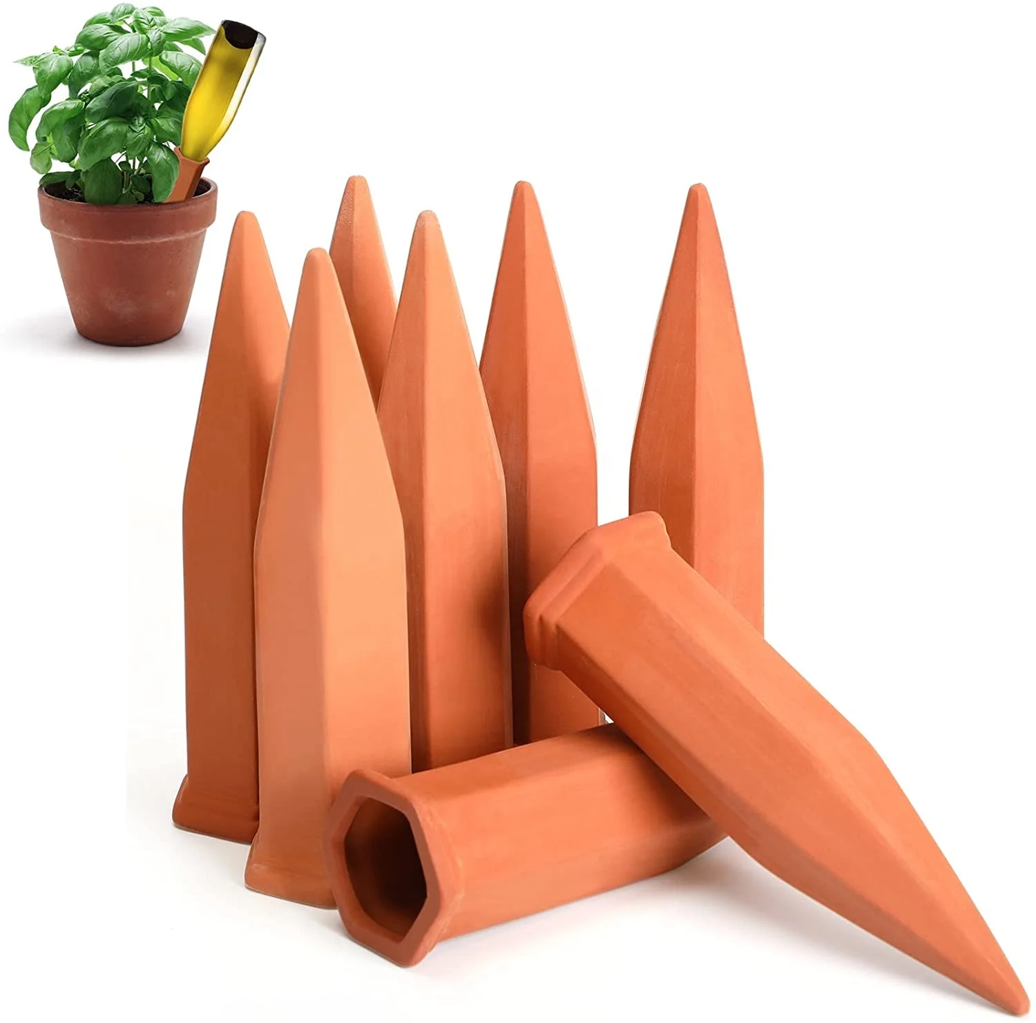 Self Watering planters for Hanging Pots Terracotta Plant Watering Spike for Plants outdoor indoor flowerpot