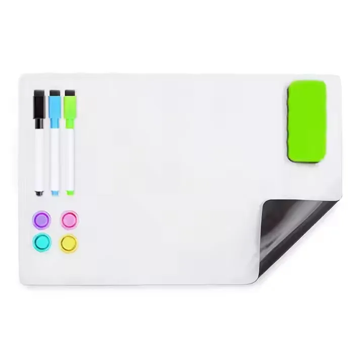 Writing Board With Fridge Magnetic Soft Rubber Dry Erase White Wall Magnetic Board Whiteboard For Fridge