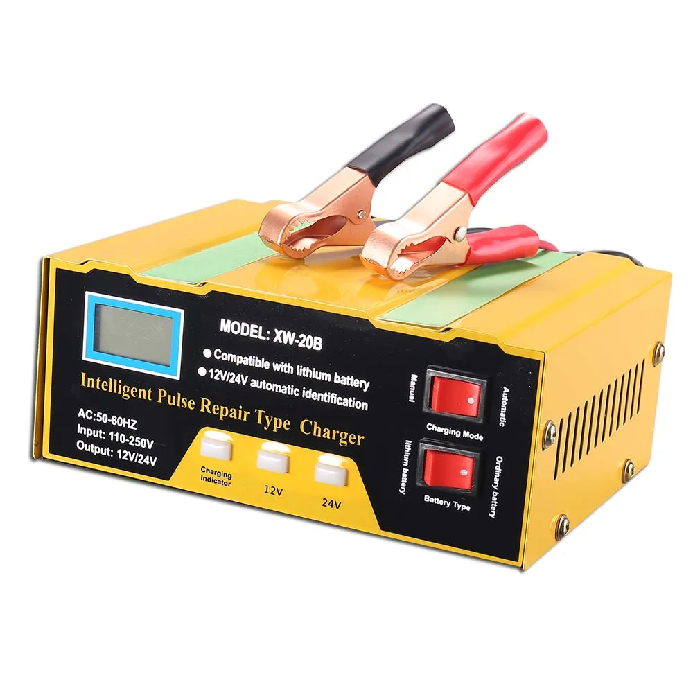 12V/24V Car Battery Charger Universal Lead Acid Battery Charger