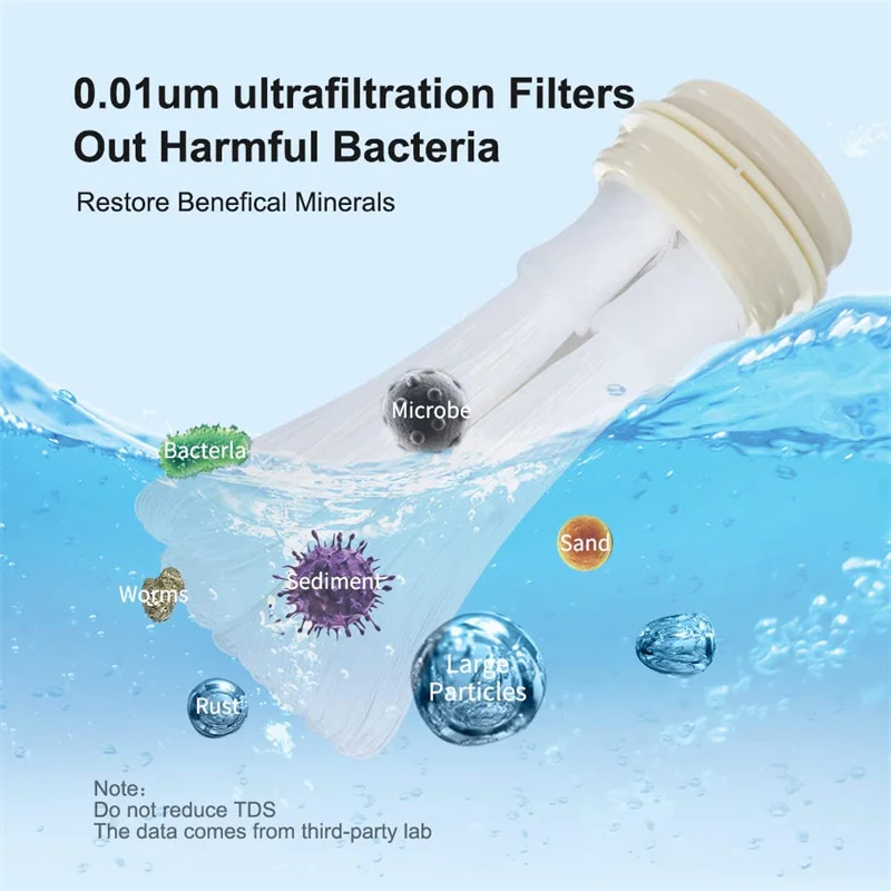 5000L/H Whole house 304 Stainless Steel housing water filter Central Ultrafiltration UF Membrane Water purifier system