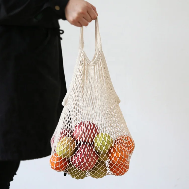 Cotton Mesh bag for Shopping Grocery Packing