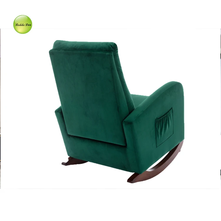 Rocking Design Leisure Recliner Sofa Chair Single Fabric Lounge Living Room Accent Chairs