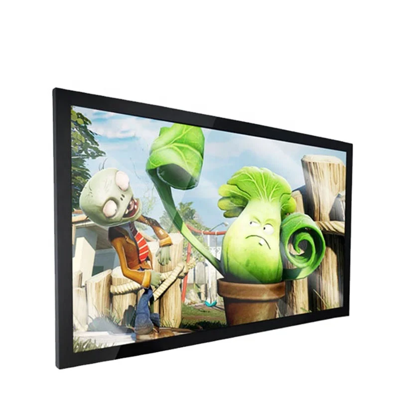 wall mounting open frame lcd screen digital ad player monitor