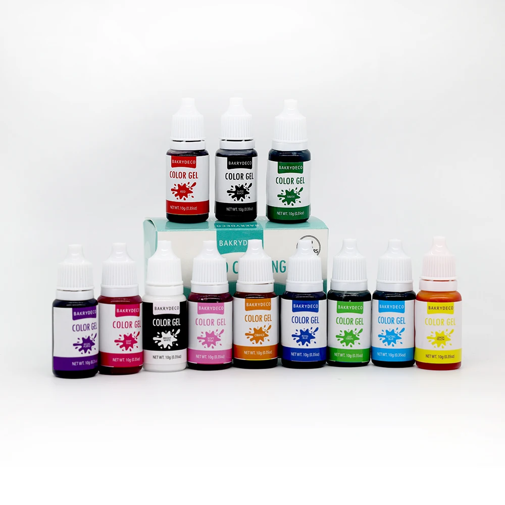 OEM oil base food coloring Food coloring gel americolor gel food coloring for cake decoration