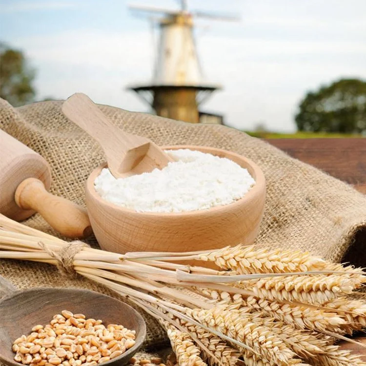 Premium Pure White Organic Wheat Flour Bag Packaged Chinese Great Quality Wheat Flour For Food Industry