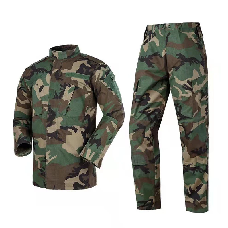 Spanish Desert Camouflage Uniform Military Jackets and Pants ACU Tactical USA Army Combat Uniform