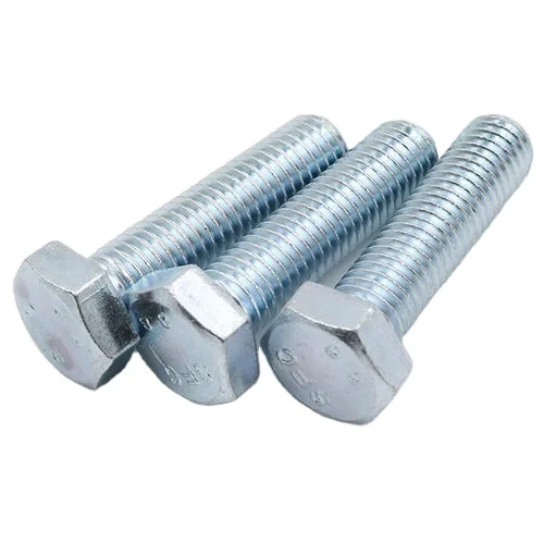 Grade 4.8 and Grade 8.8  hexagon head bolts Zinc plated GB30 GB5782 GB5783