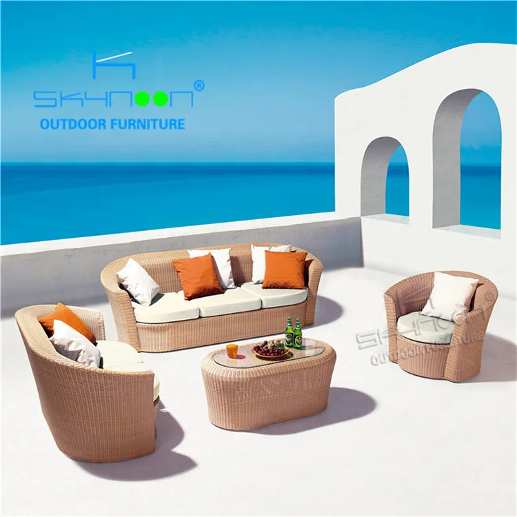 white rattan outdoor furniture bali rattan outdoor furniture High quality Best Seller luxury rattan furniture sets outdoor(12040