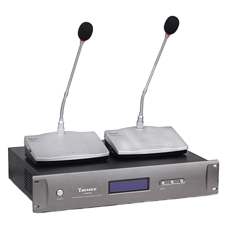 JCVISION YC822 Professional Conference Microphone System with Recording Function