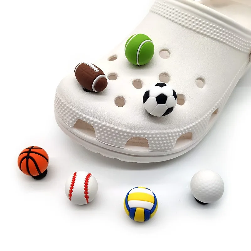 New 3D Three-dimensional Hole Shoe Accessories PVC Buckles Casual Ball Sports Decorations